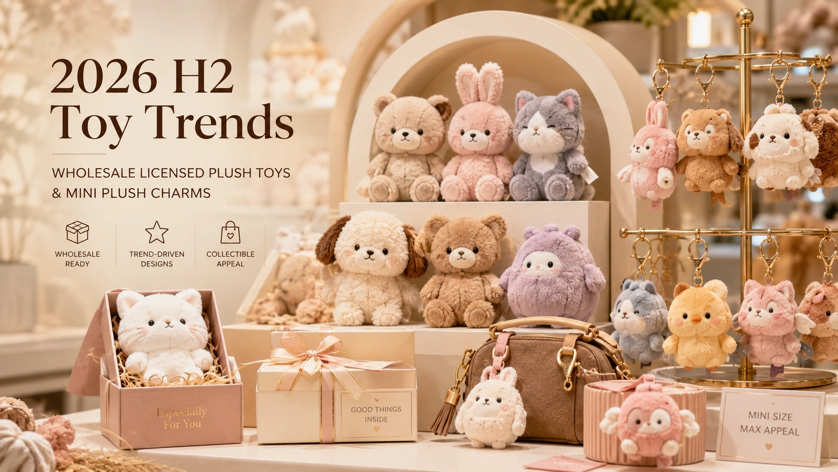 2026 H2 Toy Trends: The Ultimate Sourcing Guide for Wholesale Licensed Plush Toys & Charms