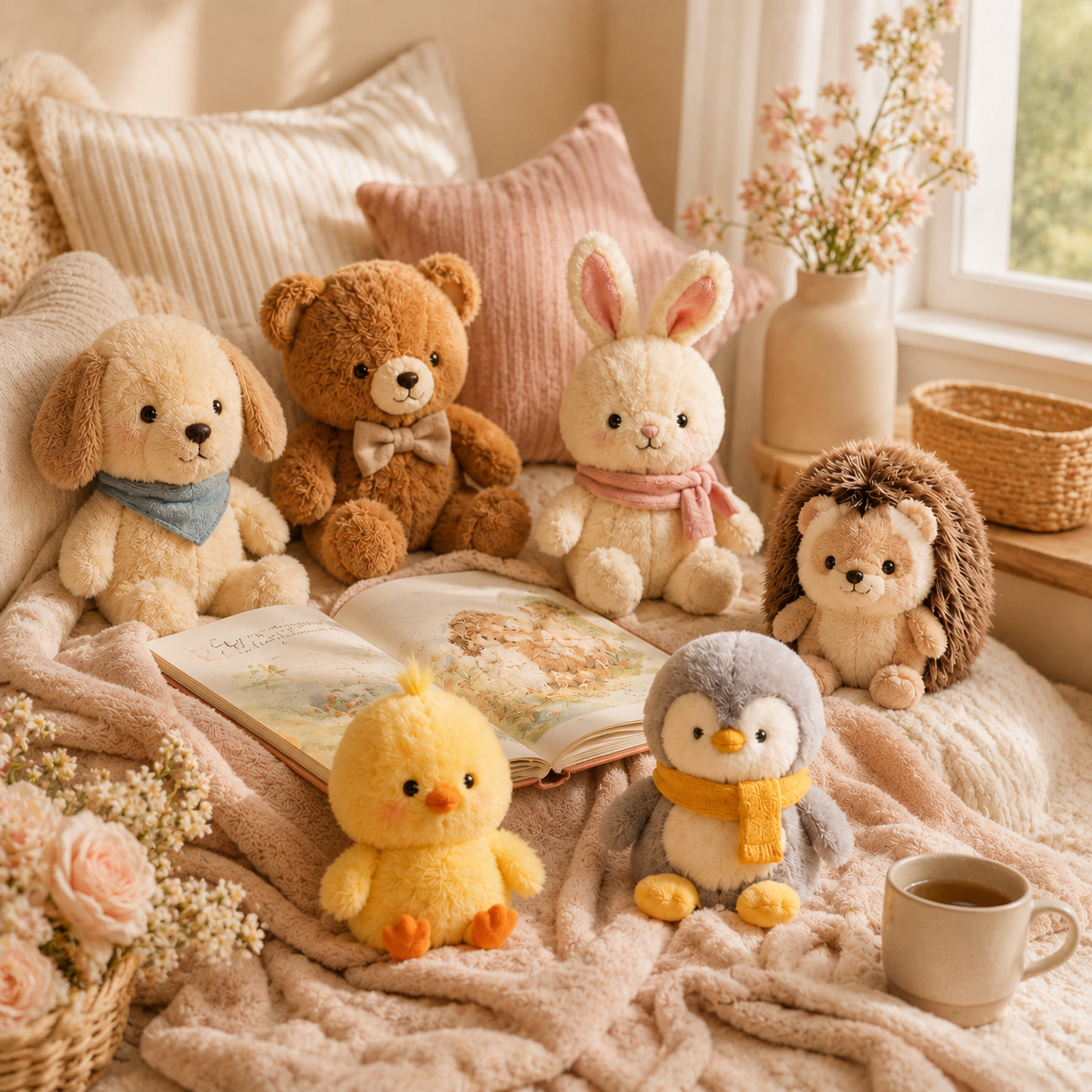 Licensed plush display image