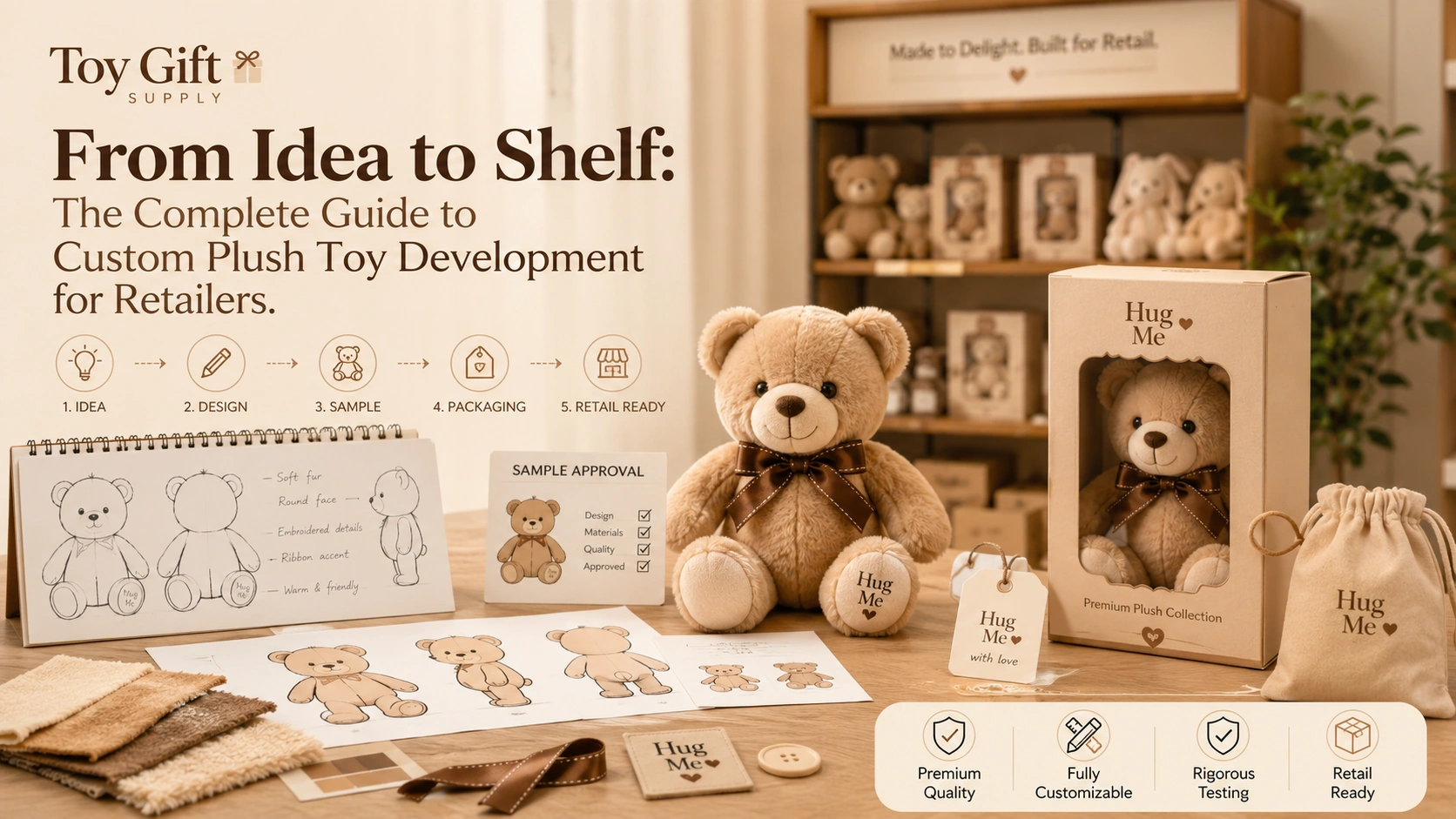 From Idea to Shelf: The Complete Guide to Custom Plush Toy Development for Retailers