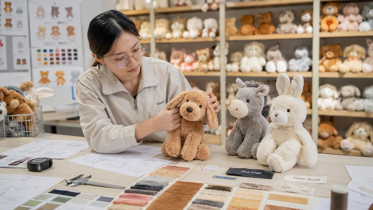 Custom plush quality checking
