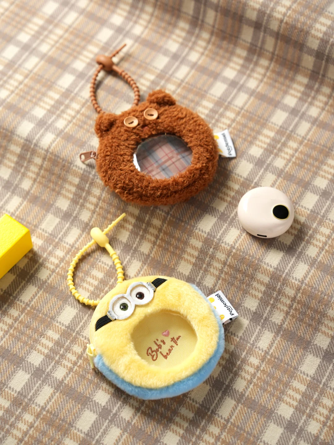 Licensed brand plush portfolio display