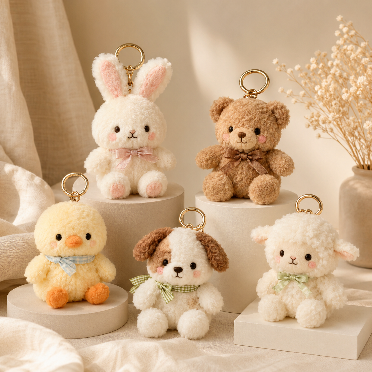 mini plush keychain main image