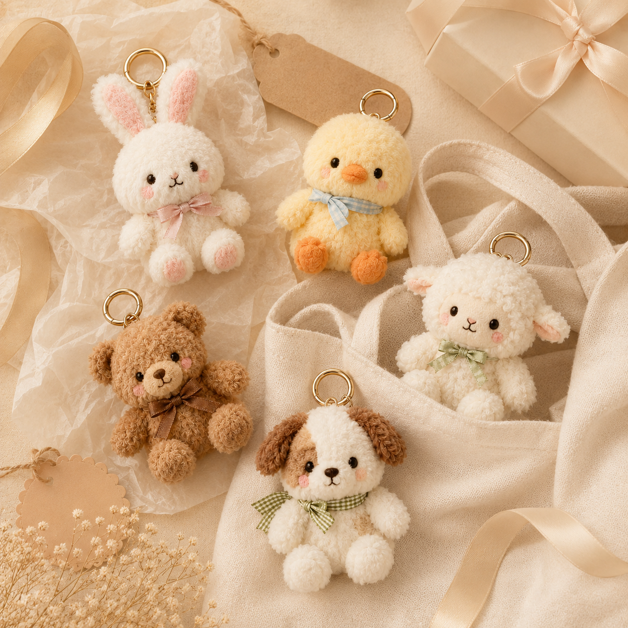 Licensed brand plush portfolio display