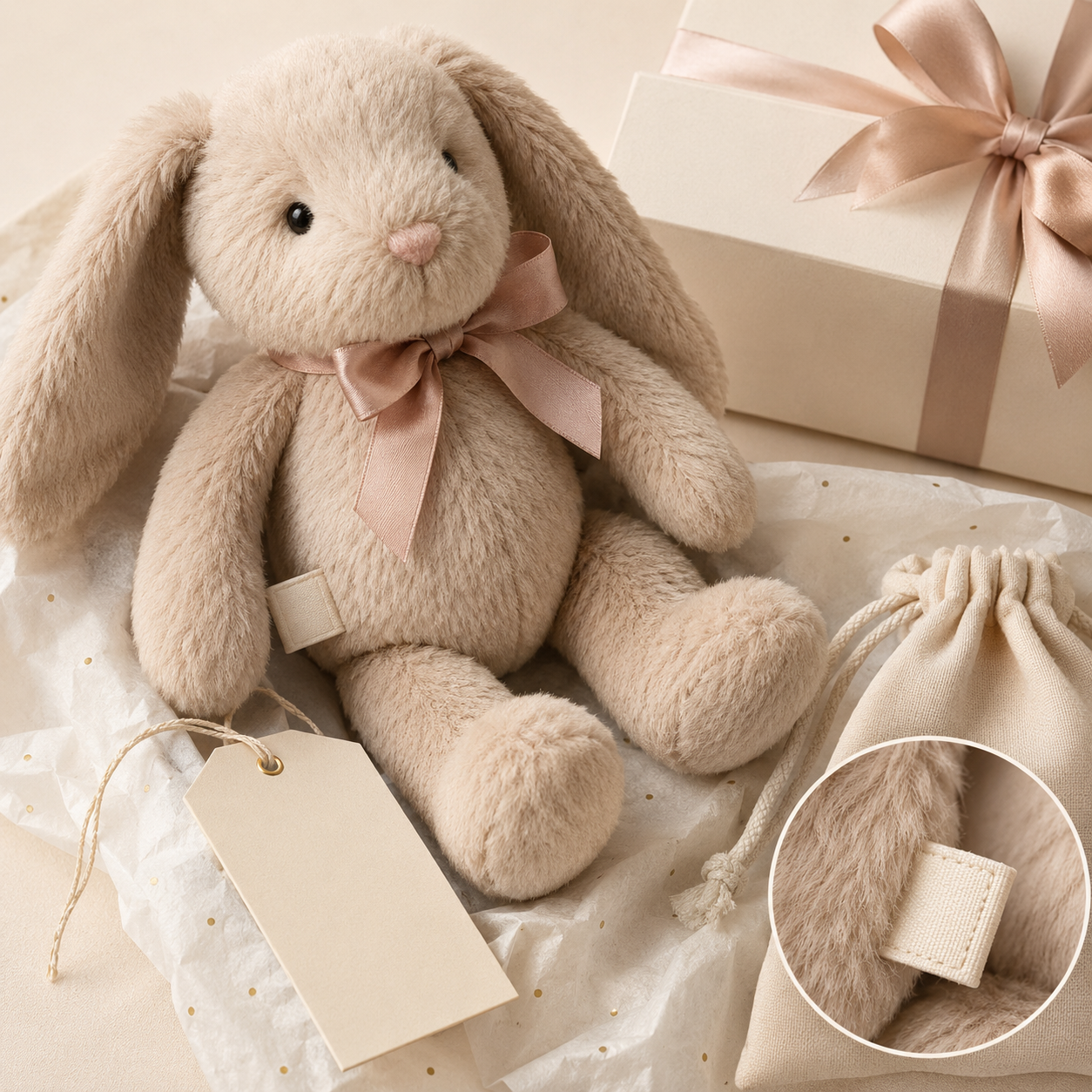 Licensed brand plush portfolio display