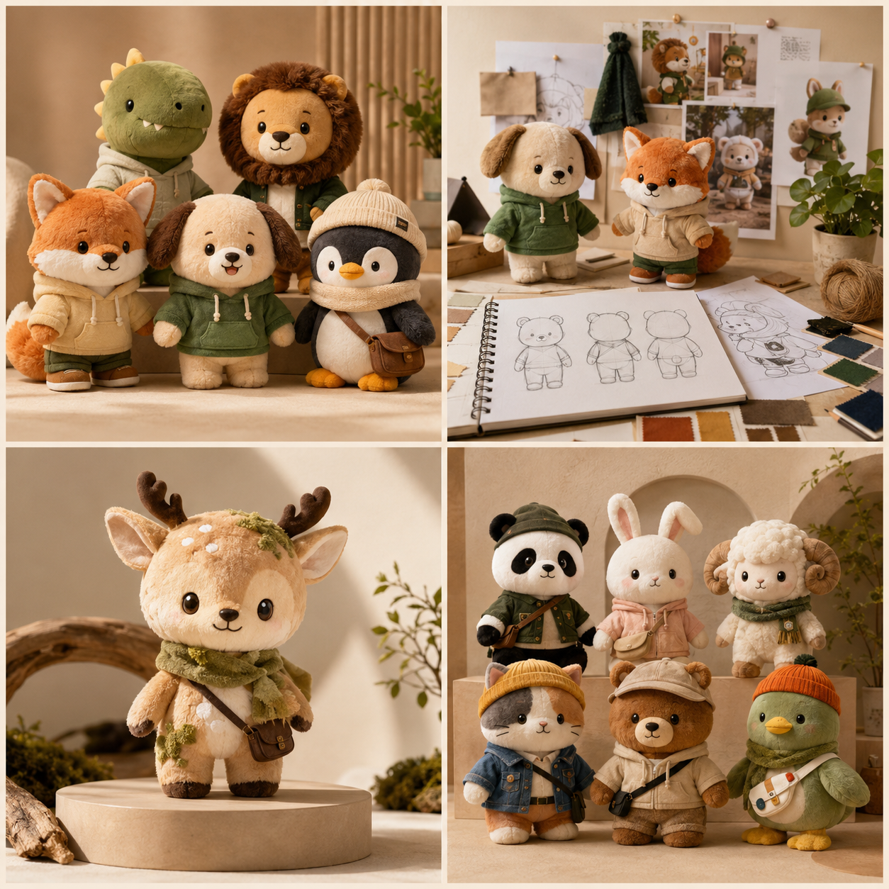 Custom mascot plush OEM and ODM development
