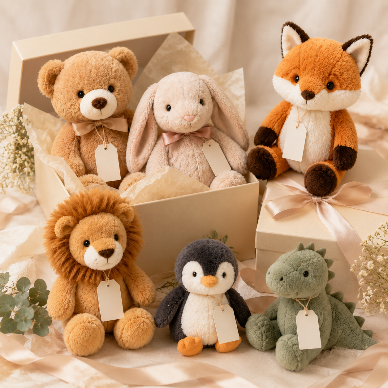 Licensed plush display image