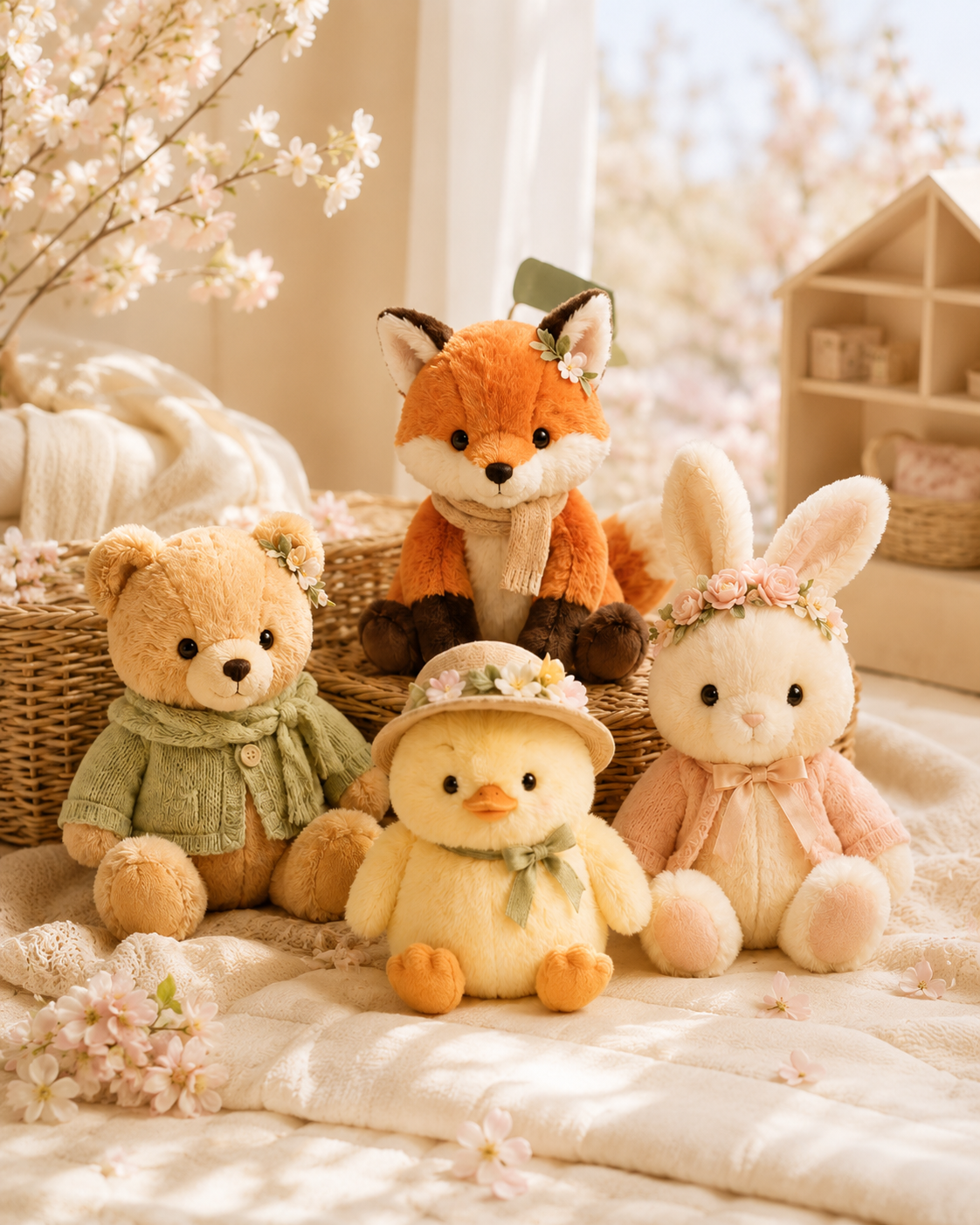 Licensed plush display image