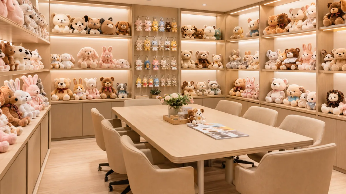 Plush toy showroom
