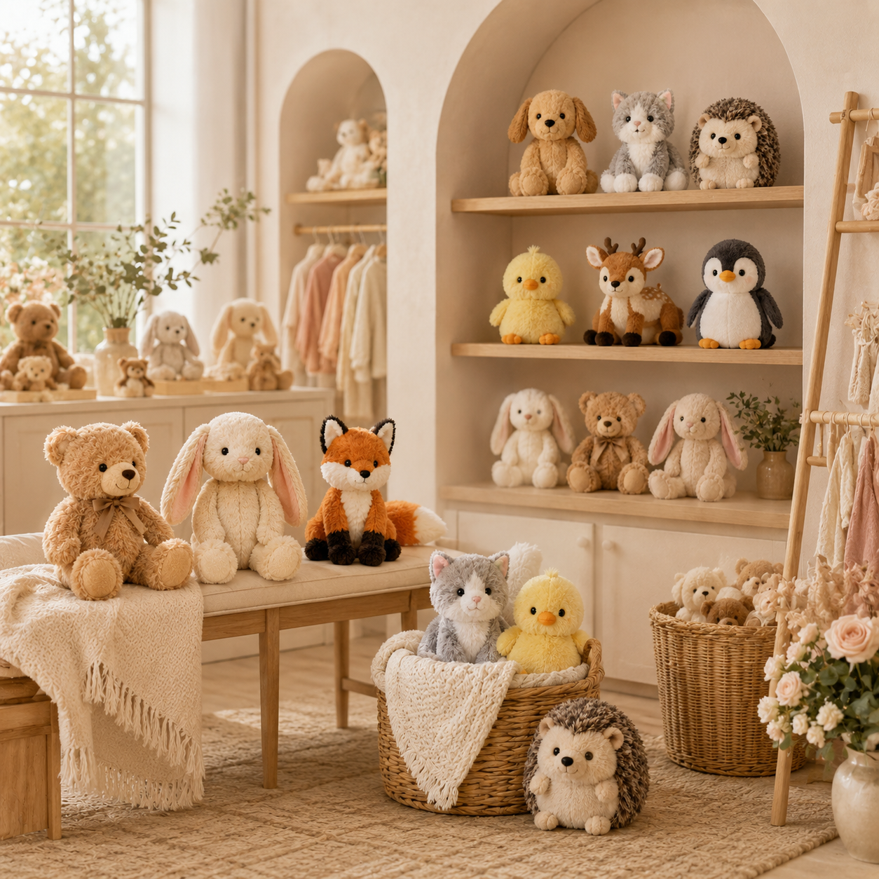 Licensed plush display image